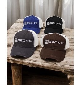 01411 Two-Tone Unstructured Twill Hat