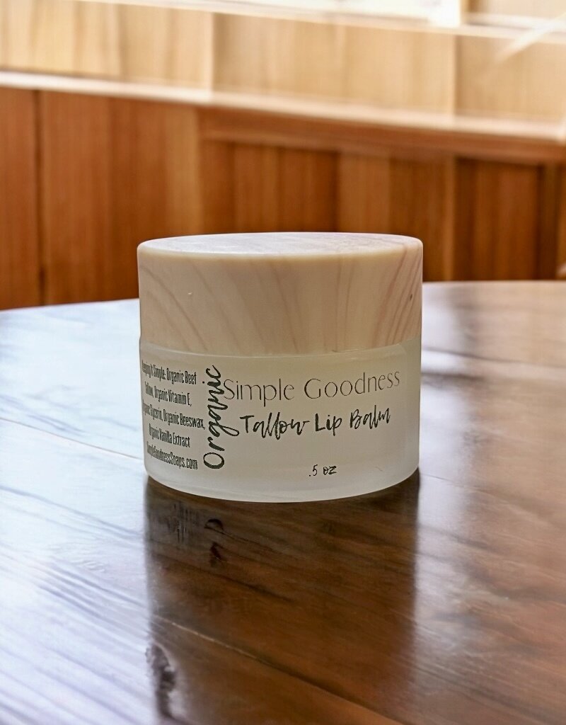 04660  Simple Goodness Tallow Lip Balm