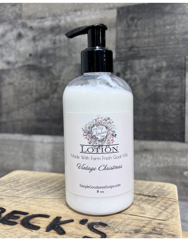 Simple Goodness 01856 Simple Goodness Goat Milk Lotion