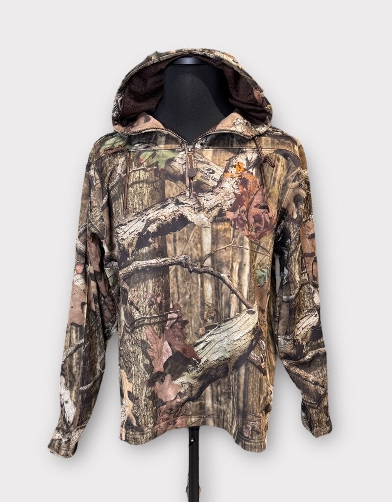 white Bear 04690 White Bear 1/4 Zip Hoodie