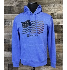 District 04882  District Hoodie w/ Colored Flag