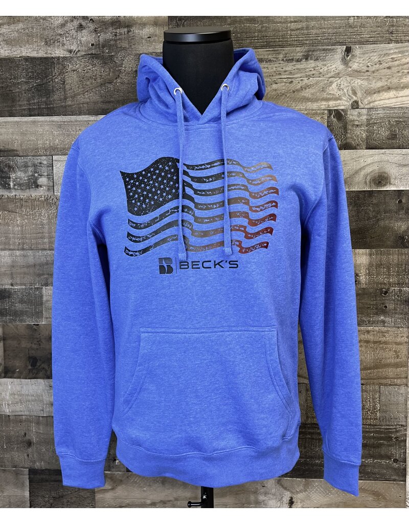District 04882  District Hoodie w/ Colored Flag