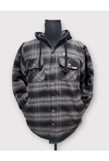 04883 Berne Heartland Flannel Hood Jacket