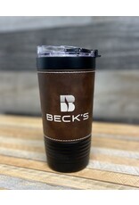 Polar Camel 04813  Leather Wrap Tumbler Stacked