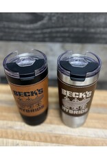 04814 Leather Wrap Tumbler Vintage