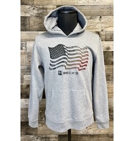 District 04888 District Hoodie Colored Wavy Flag