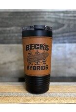 04814 Leather Wrap Tumbler Vintage