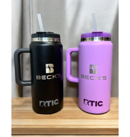rtic 04833 RTIC Road Trip Ceramic Lined Tumbler
