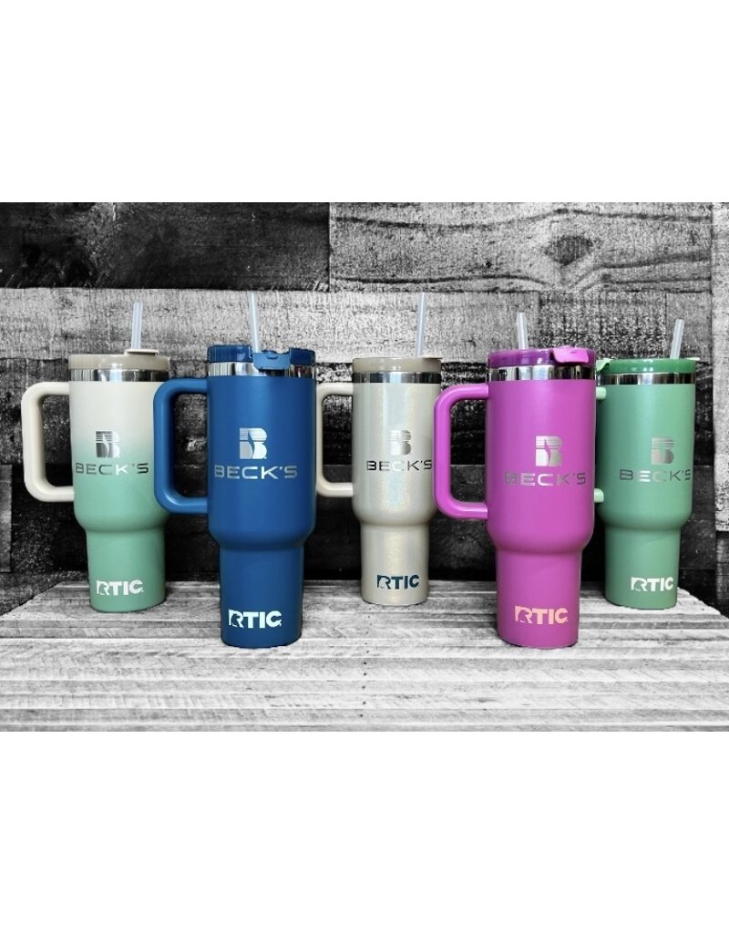 rtic 04832 RTIC Road Trip Ceramic Lined Tumbler