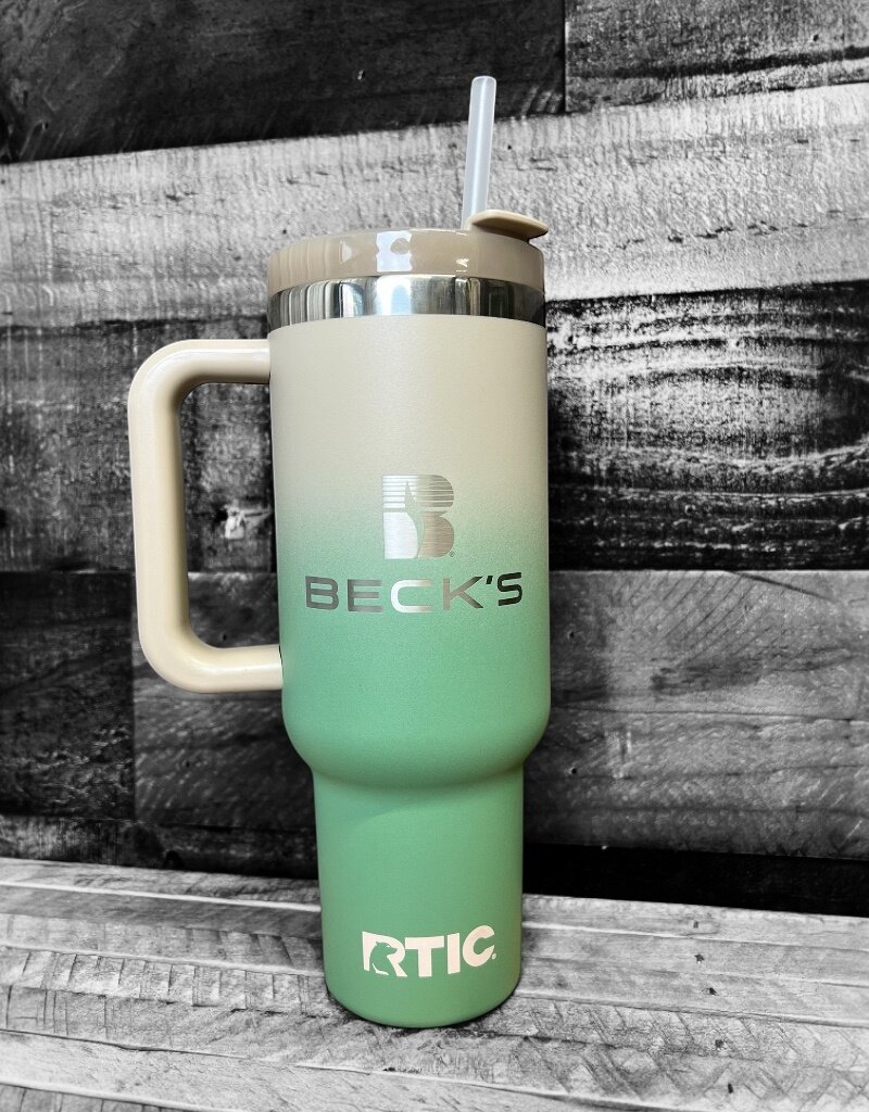 rtic 04832 RTIC Road Trip Ceramic Lined Tumbler