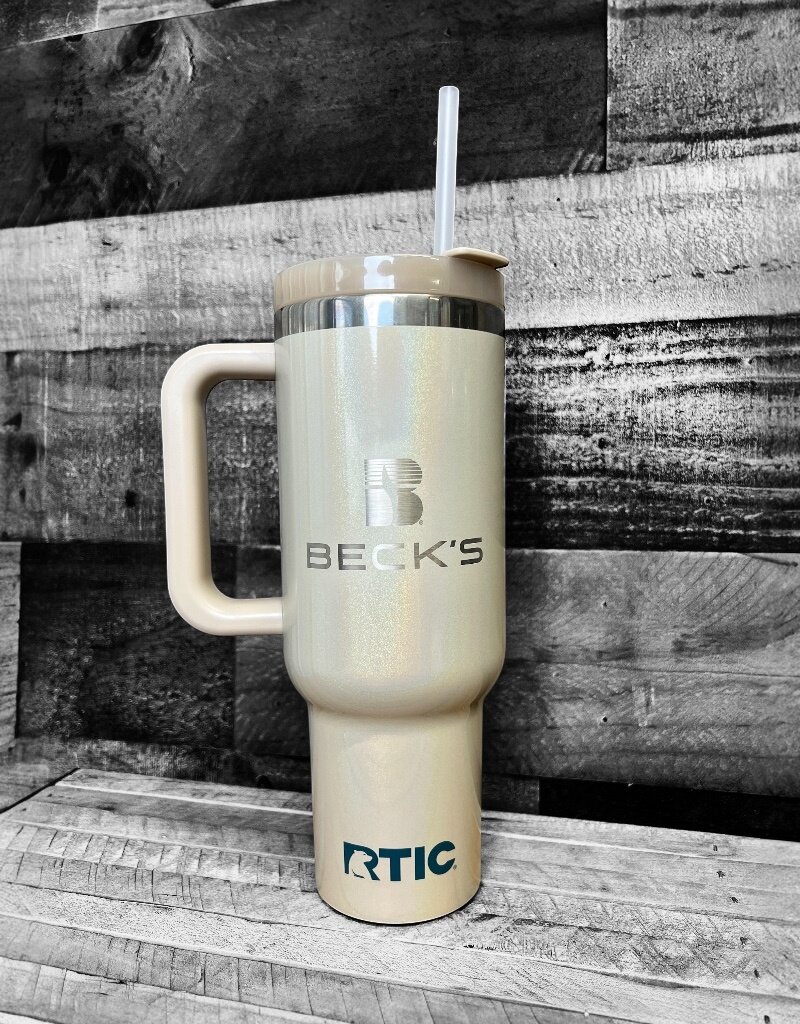 rtic 04832 RTIC Road Trip Ceramic Lined Tumbler