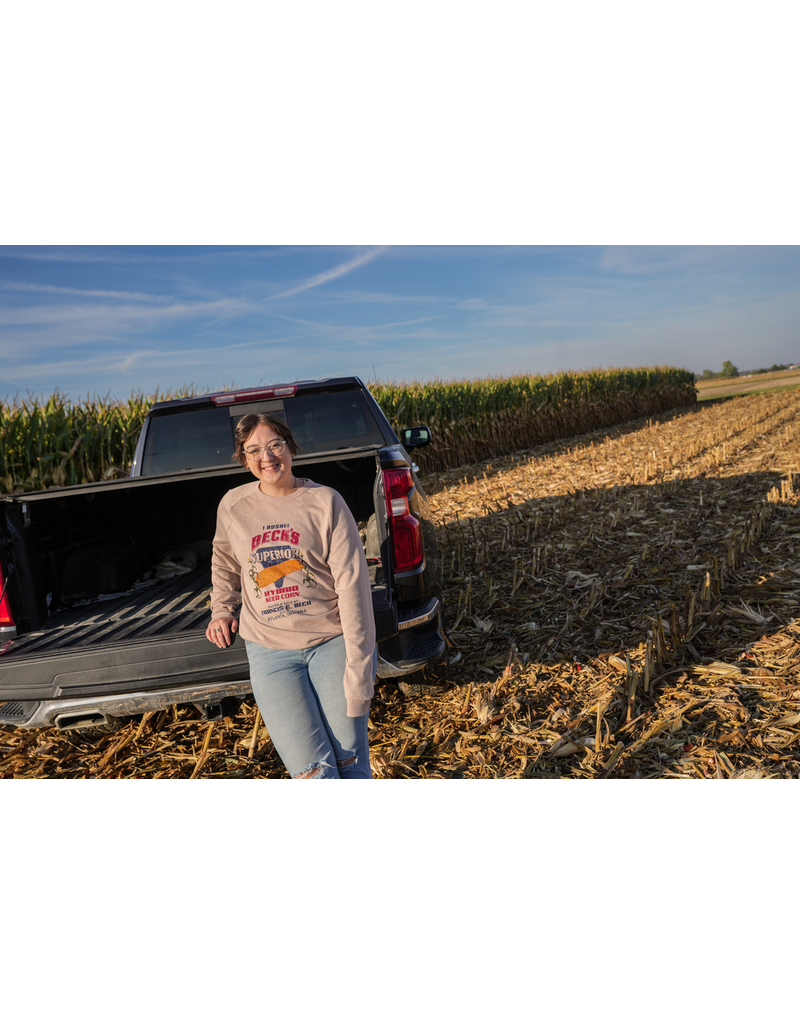 District 04578 District Crewneck Vintage Seed Bag Logo