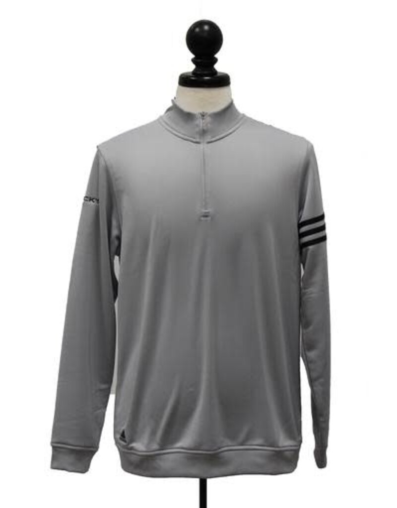 Adidas 02065 Men's Adidas ClimaLite French Terry 1/4 Zip