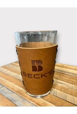04915 Glass w/ Leather Sleeve