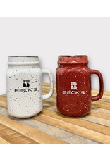 04299 Ceramic Mason Jar Mug