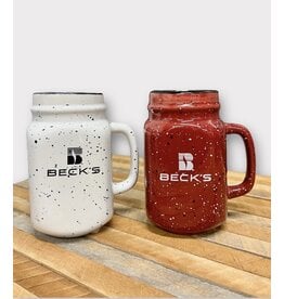 04299 Ceramic Mason Jar Mug