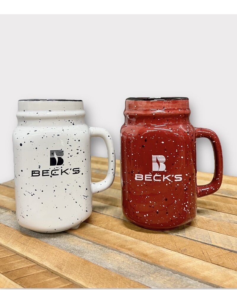 04299 Ceramic Mason Jar Mug