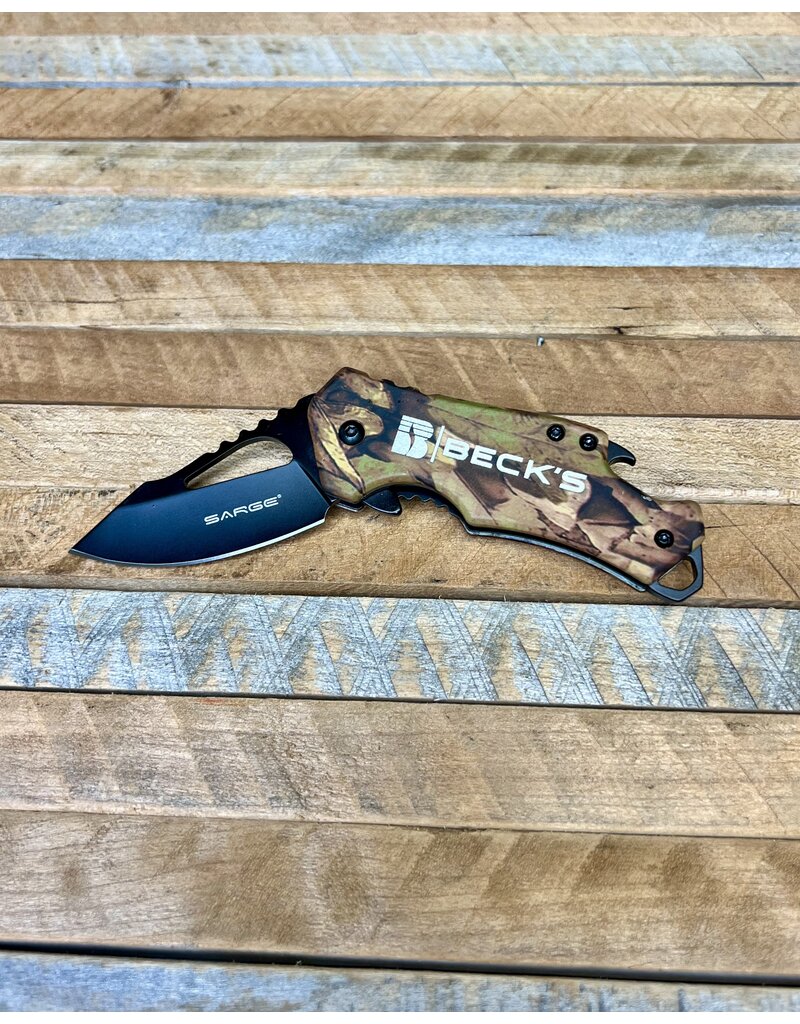 sarge 04395 Sarge Pocket Knife and Bottle Opener