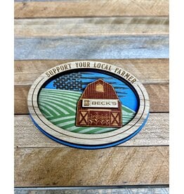 Tim Weberding Woodworking 03944 USA Made Wood Magnet