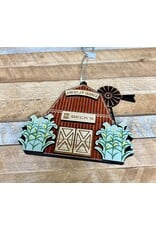 03615 USA Made Wood Ornament