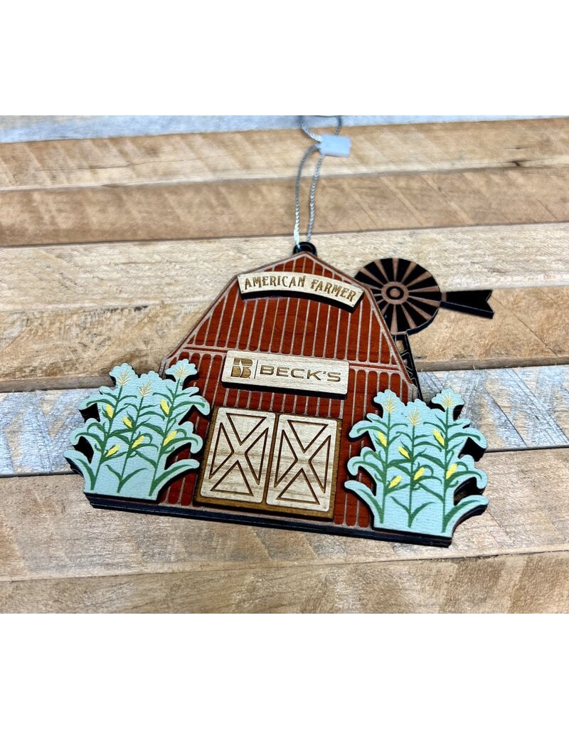 03615 USA Made Wood Ornament