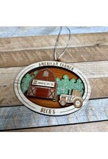 03615 USA Made Wood Ornament