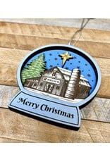 03615 USA Made Wood Ornament