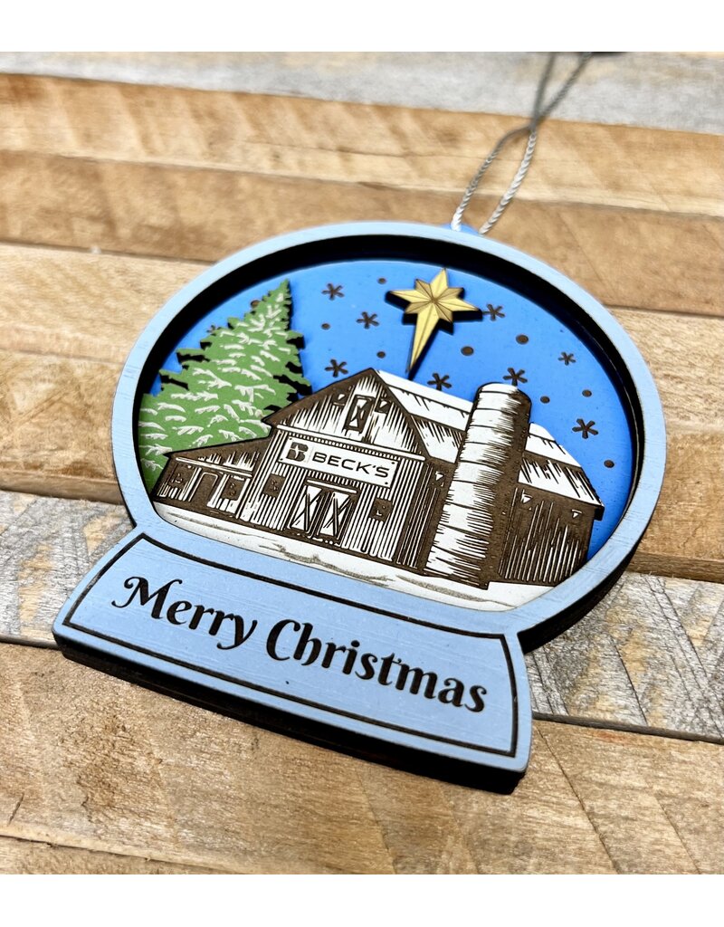 03615 USA Made Wood Ornament