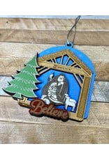 03615 USA Made Wood Ornament