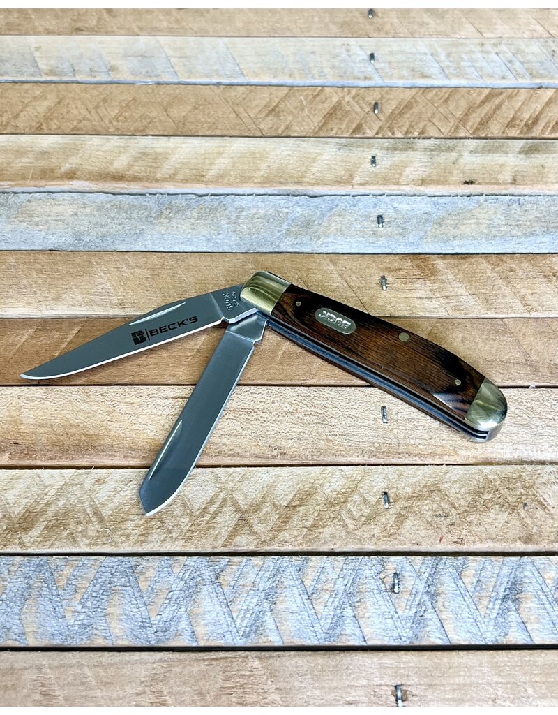 Buck 04878 Buck Trapper Woodgrain Knife