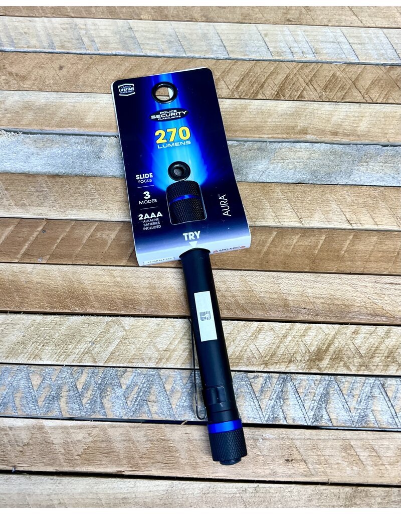 04872 Aura 270 Lumens Slide Focus Flashlight