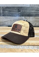 Cambridge 03950 Cork + Leather Patch Hat