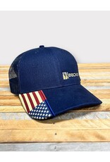 Kati 04841 Off Set Flag Mesh Cap