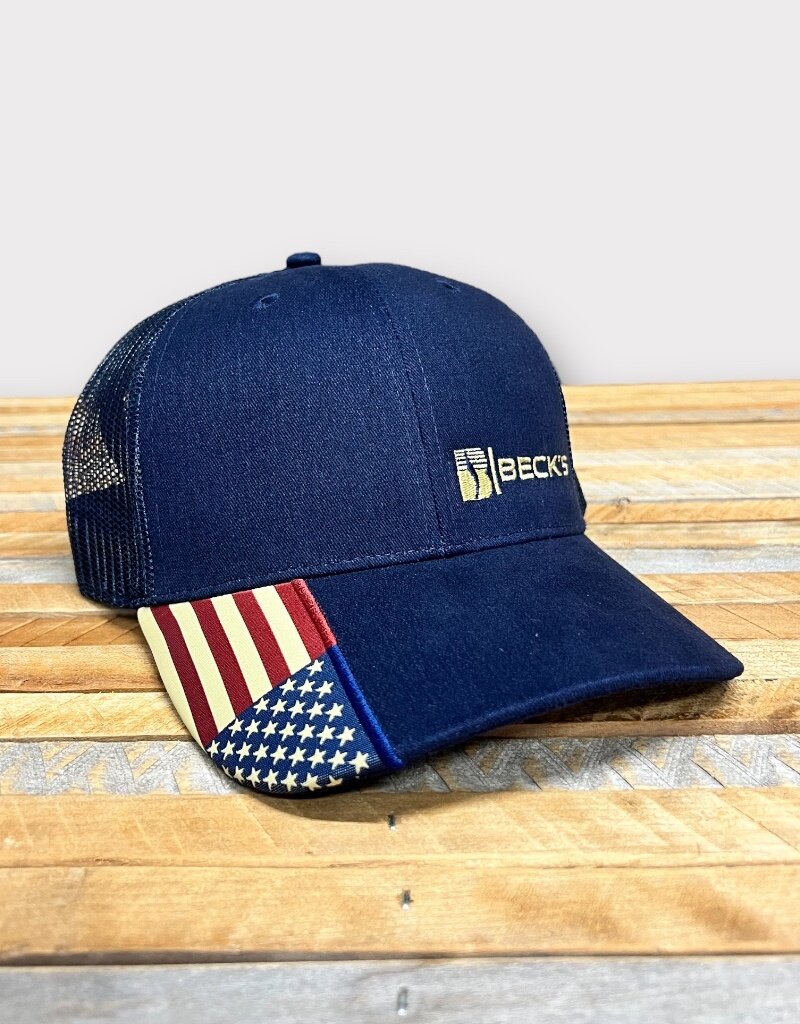 Kati 04841 Off Set Flag Mesh Cap