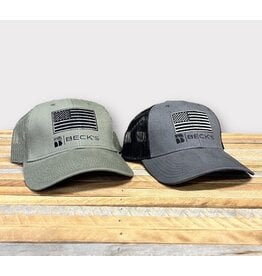 03260 Flag Patch Mesh Snapback Hat