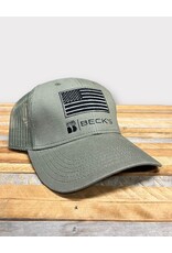03260 Flag Patch Mesh Snapback Hat