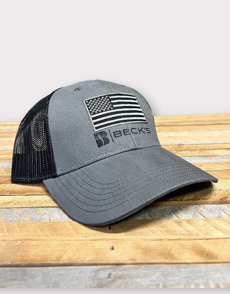 03260 Flag Patch Mesh Snapback Hat