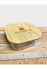 04788 Glass Storage Container w/Bamboo Lid