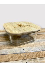 04788 Glass Storage Container w/Bamboo Lid
