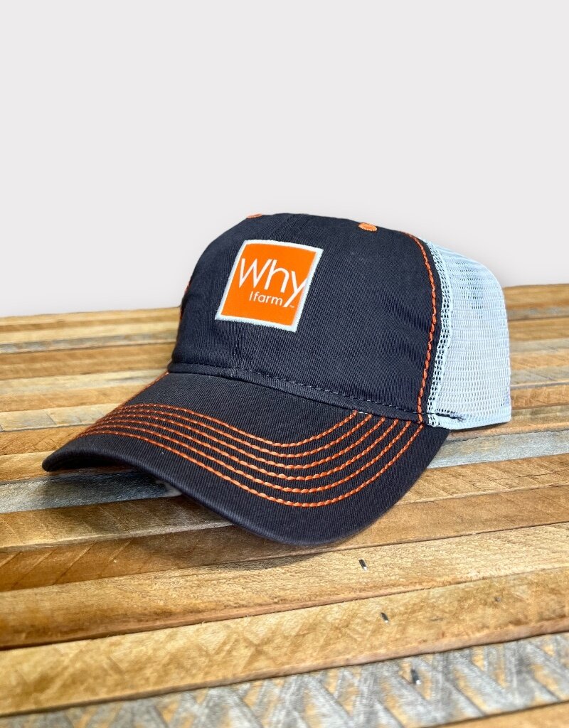 01542 Why I Farm Mesh Back Hat