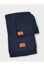 Prime Line 04018 Leeman Knit Scarf and Beanie Set