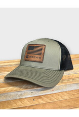 Richardson 03977 Richardson  Leather Flag Patch