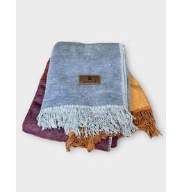 04787 Bohemian Stripe Blanket 60" X 80"