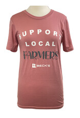 03633 USA Made Support Local Farmers T-Shirt