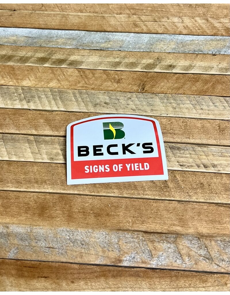 04912 Signs of Yield Sticker