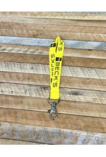 Leed's 00502 Yellow Lanyard Key Fob