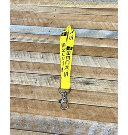 Leed's 00502 Yellow Lanyard Key Fob