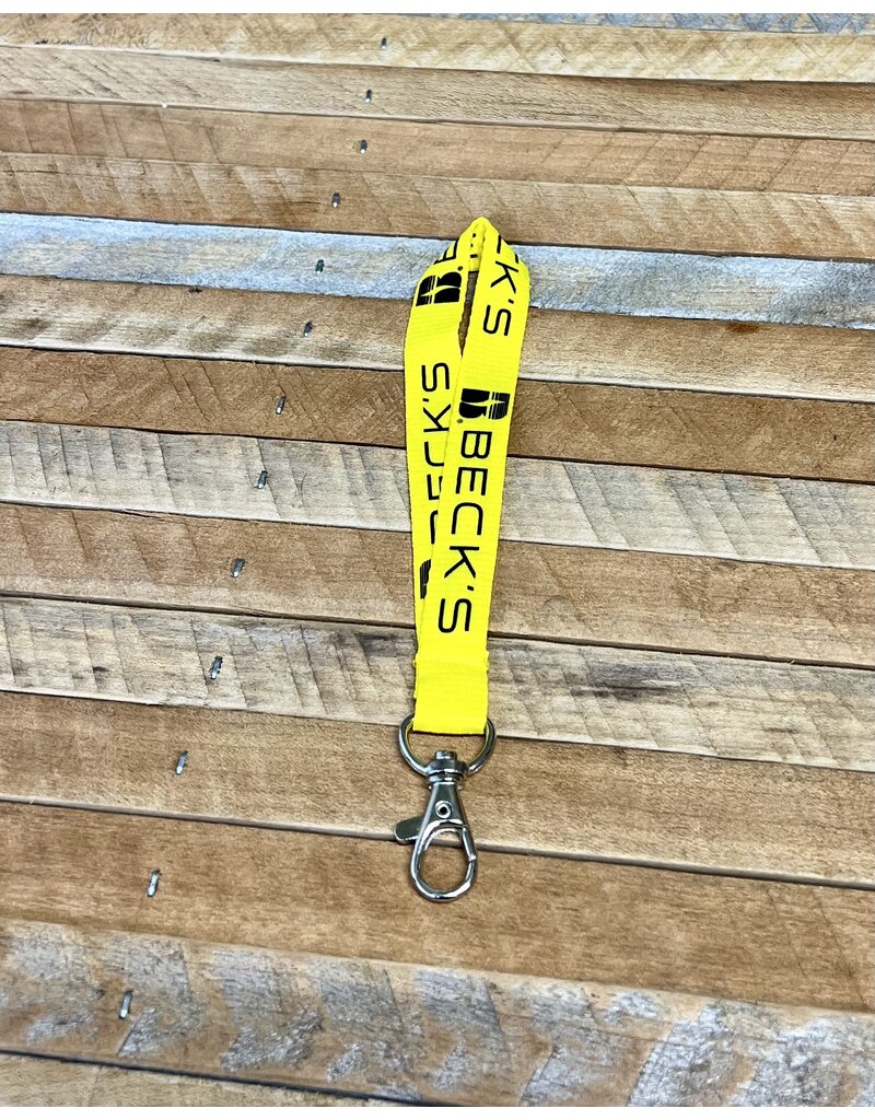 Leed's 00502 Yellow Lanyard Key Fob