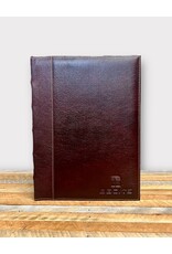 N/A 01979 Leather Journal With Plaid Lining