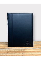 N/A 01979 Leather Journal With Plaid Lining